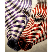 Load image into Gallery viewer, Zebra - Full Drill Diamond Painting
