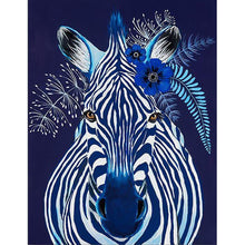 Load image into Gallery viewer, Zebra - Full Drill Diamond Painting
