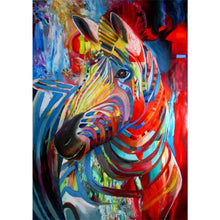 Load image into Gallery viewer, Zebra - Full Drill Diamond Painting
