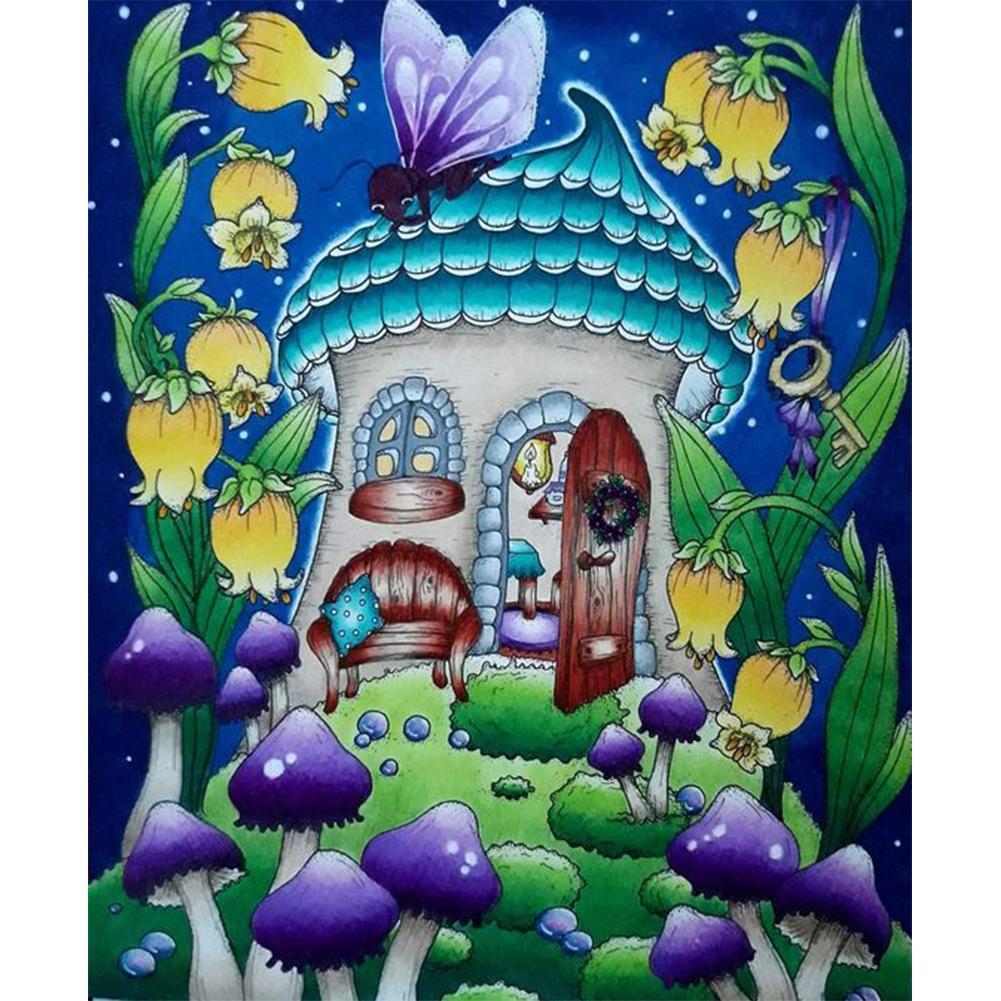 Mushroom - Full Drill Diamond Painting