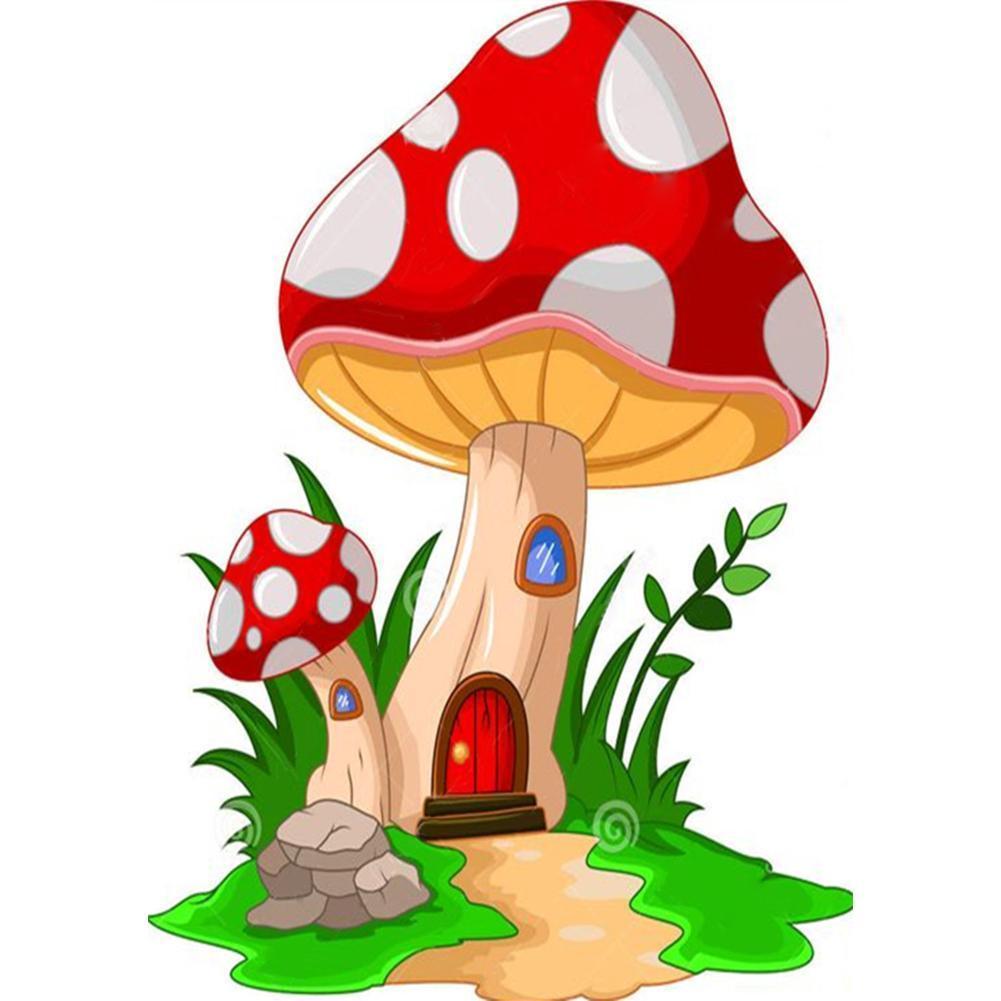 Mushroom - Full Drill Diamond Painting