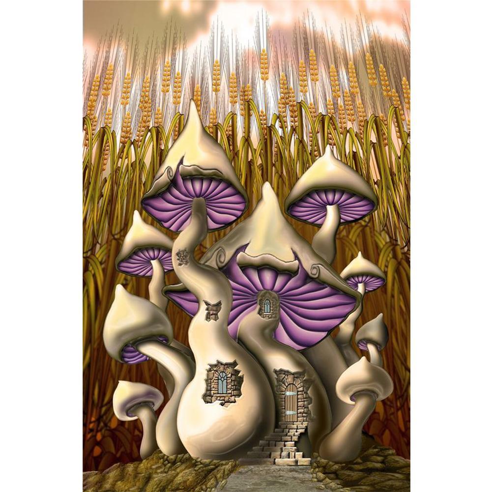 Mushroom - Full Drill Diamond Painting