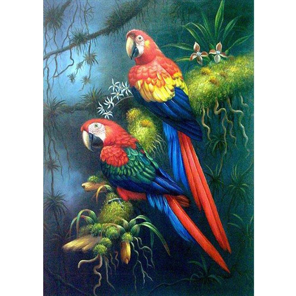 Parrots - Full Drill Diamond Painting