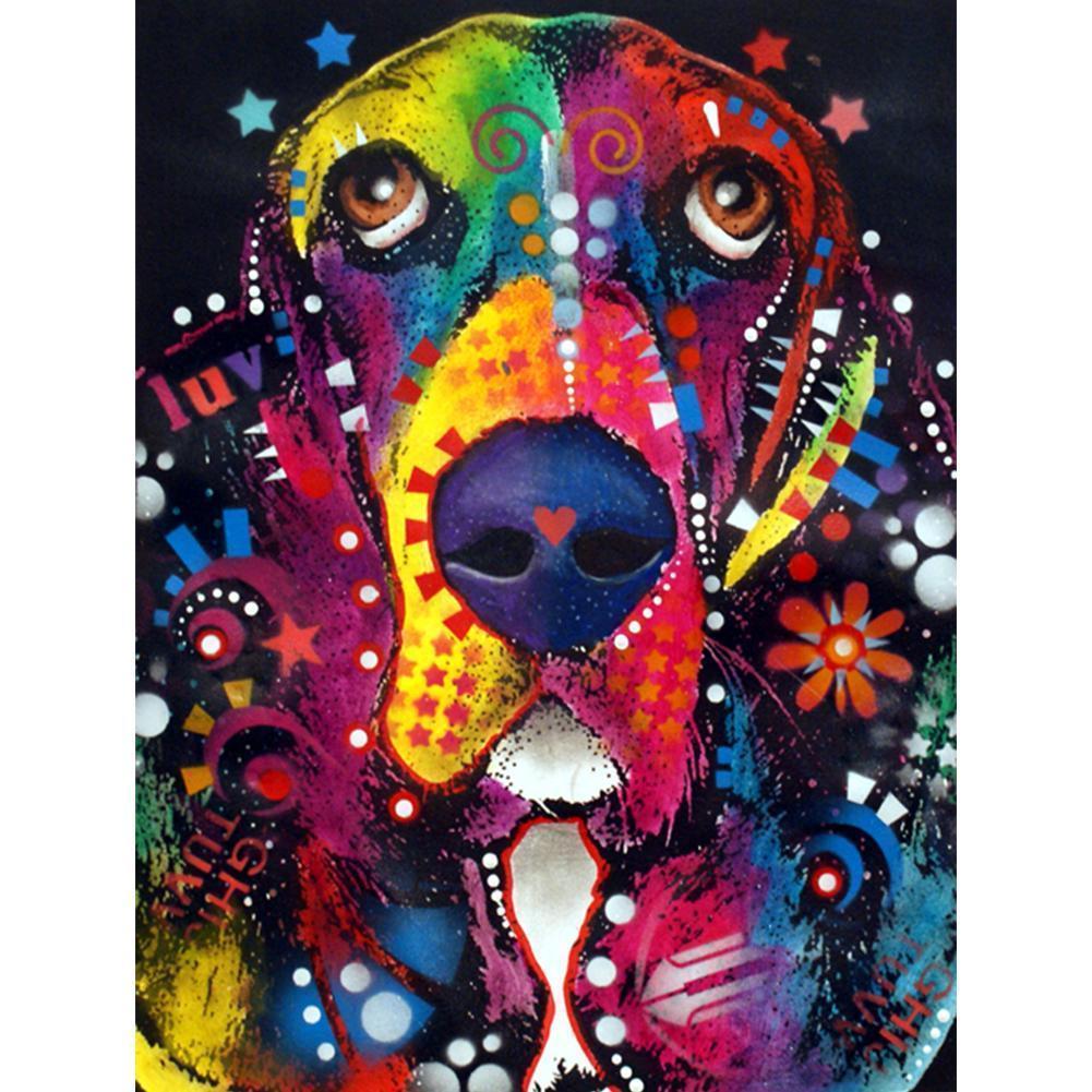 Dog - Full Drill Diamond Painting