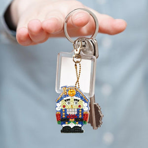 4pcs Soldier DIY Keychain