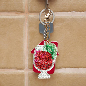4pcs Soft Drink DIY Keychain