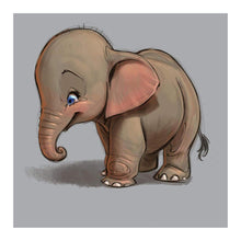 Load image into Gallery viewer, Elephant - Full Drill Diamond Painting
