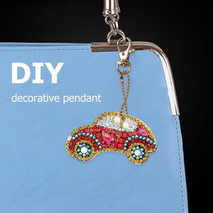 5pcs Car DIY Keychain
