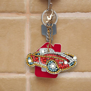 5pcs Car DIY Keychain