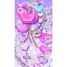 Load image into Gallery viewer, Shinning Heart - Full Drill Diamond Painting - 48x30cm
