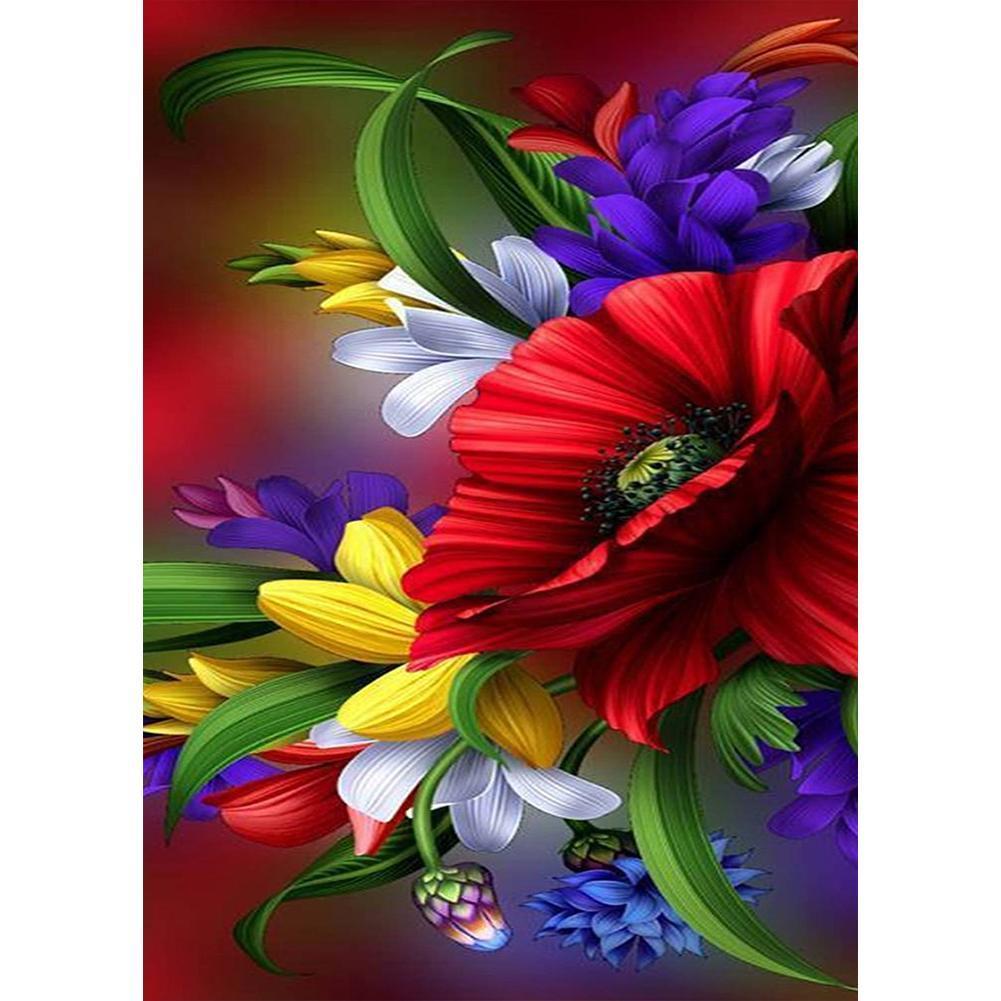 Flowers - Full Drill Diamond Painting