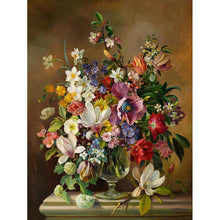 Load image into Gallery viewer, Flowers - Full Drill Diamond Painting

