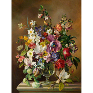 Flowers - Full Drill Diamond Painting