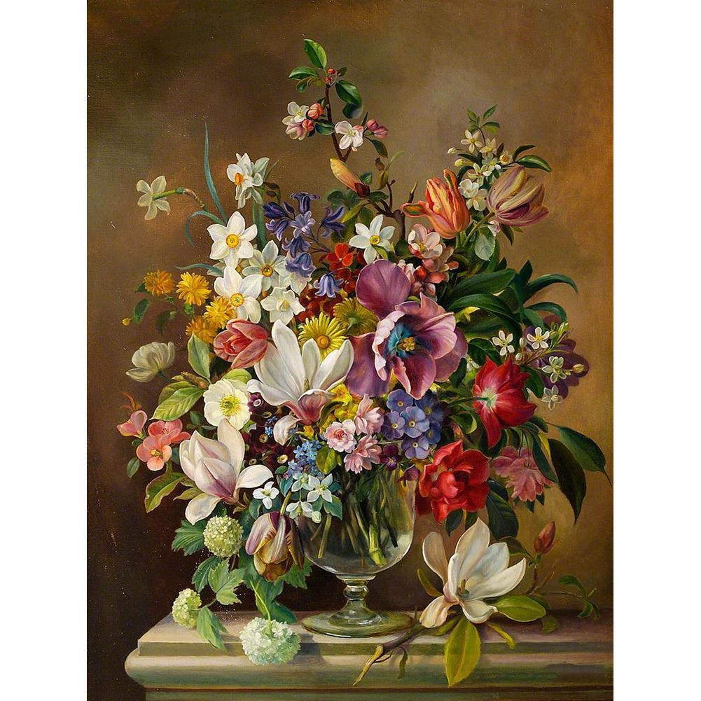 Flowers - Full Drill Diamond Painting