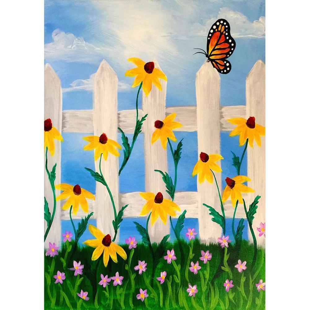 Flowers - Full Drill Diamond Painting