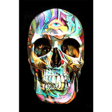 Load image into Gallery viewer, Skull - Full Drill Diamond Painting

