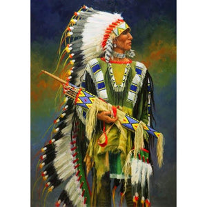 Indian - Full Drill Diamond Painting