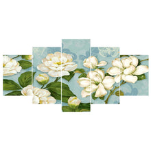 Load image into Gallery viewer, 5-pictures Lotus - Full Drill Diamond Painting - 95x45cm
