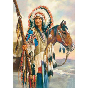 Indian - Full Drill Diamond Painting