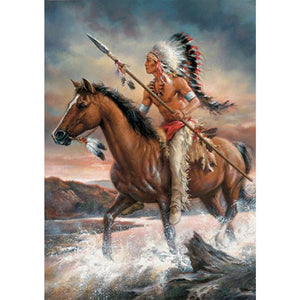 Indian - Full Drill Diamond Painting