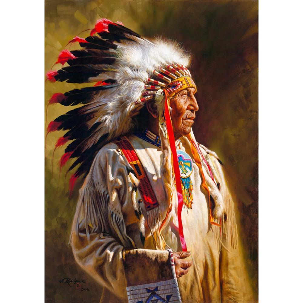 Indian - Full Drill Diamond Painting