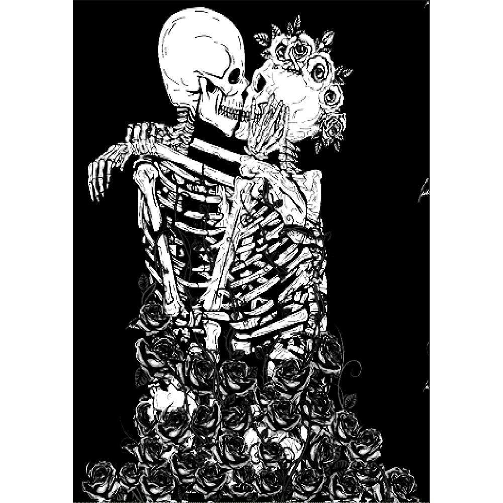 Skull - Full Drill Diamond Painting