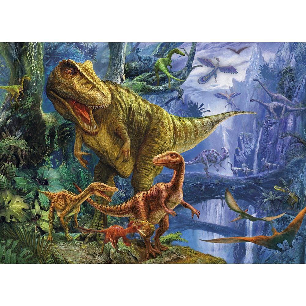Dinosaur World - Full Drill Diamond Painting
