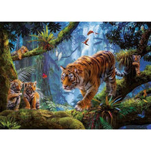 Load image into Gallery viewer, Tiger - Full Drill Diamond Painting
