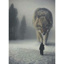 Load image into Gallery viewer, Wolf - Full Drill Diamond Painting
