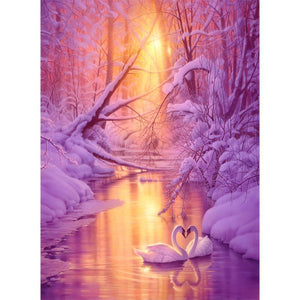 Swan - Full Drill Diamond Painting
