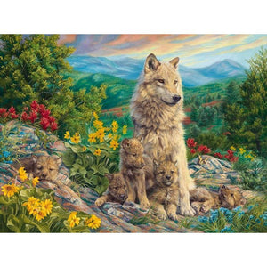 Wolf - Full Drill Diamond Painting