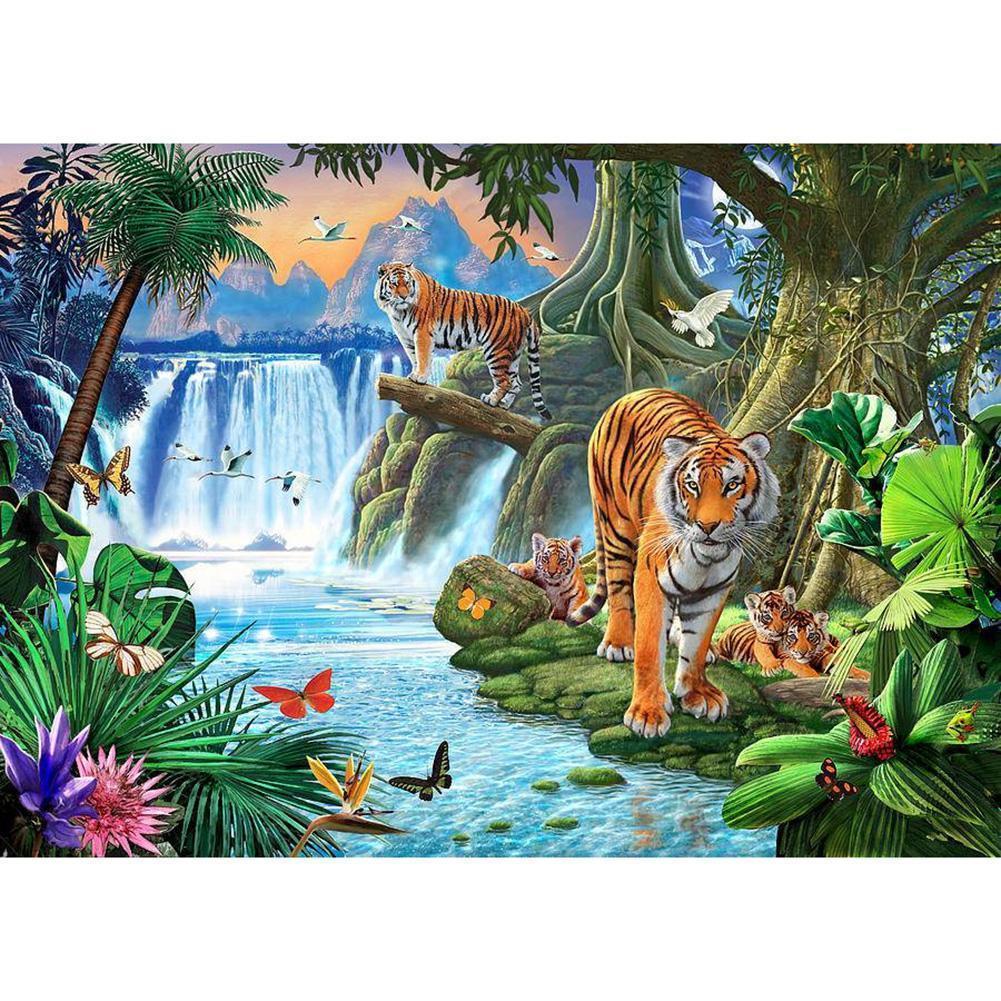 Tigers - Full Drill Diamond Painting