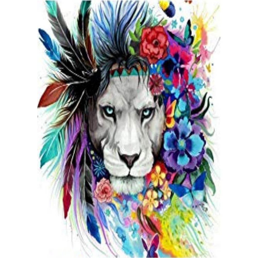 Lion - Full Drill Diamond Painting