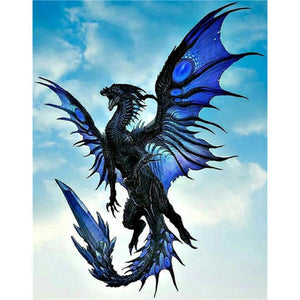Blue Dragon - Full Drill Diamond Painting
