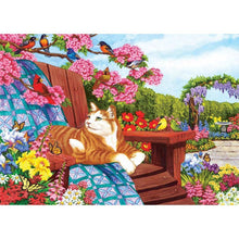 Load image into Gallery viewer, Cat - Full Drill Diamond Painting
