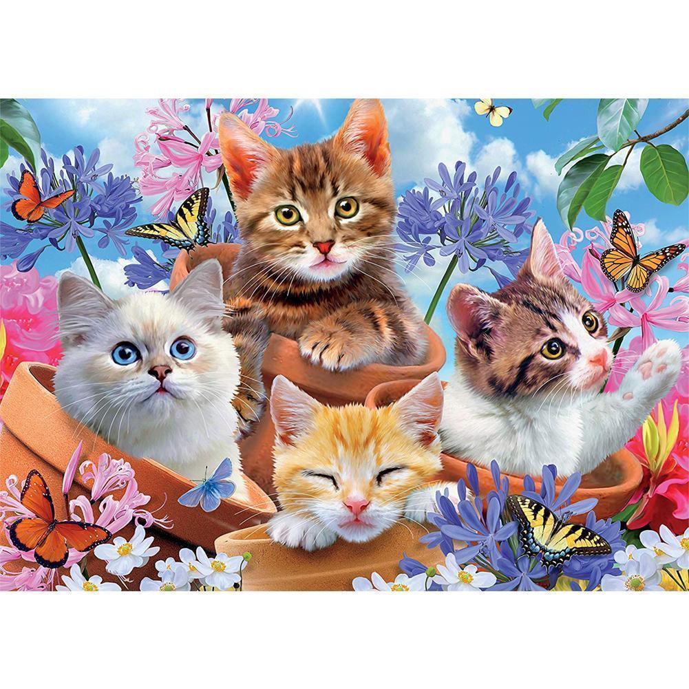 Cat - Full Drill Diamond Painting