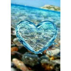 Heart sea - Full Drill Diamond Painting