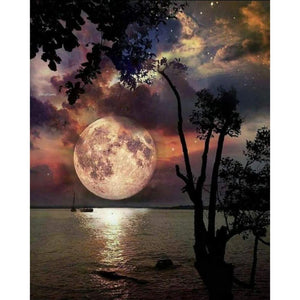 Moon Scenery - Full Drill Diamond Painting