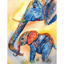 Load image into Gallery viewer, Elephant - Full Drill Diamond Painting
