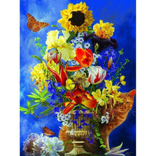 Load image into Gallery viewer, Flowers - Full Drill Diamond Painting
