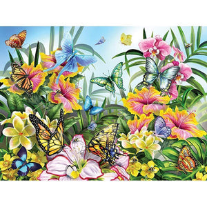 Flowers - Full Drill Diamond Painting