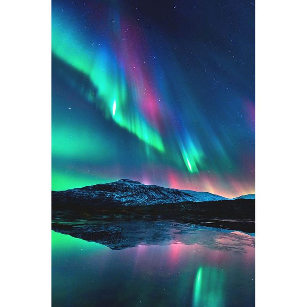 Aurora Scenery - Full Drill Diamond Painting