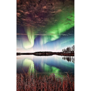 Aurora Scenery - Full Drill Diamond Painting