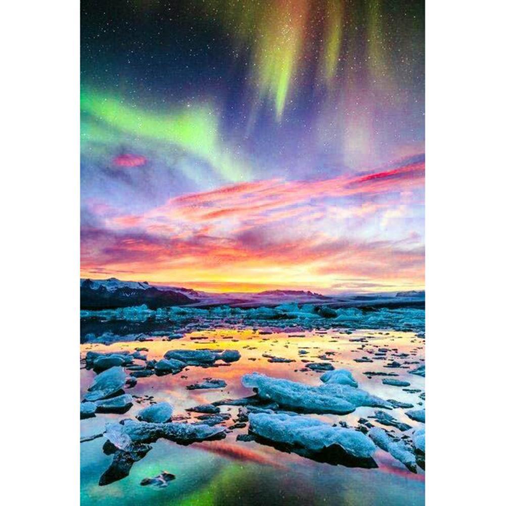 Aurora Scenery - Full Drill Diamond Painting