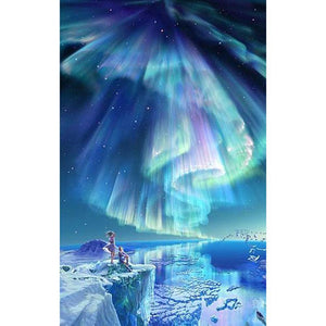 Aurora Scenery - Full Drill Diamond Painting