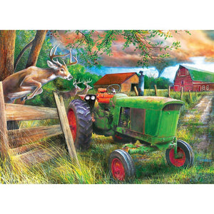 Rural Landscape - Full Drill Diamond Painting