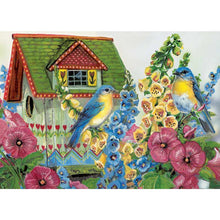 Load image into Gallery viewer, Flower Bird - Full Drill Diamond Painting
