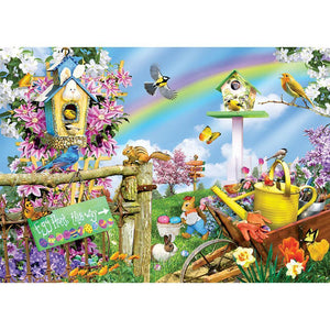 Flower Bird - Full Drill Diamond Painting