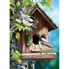 Load image into Gallery viewer, Flower Bird - Full Drill Diamond Painting
