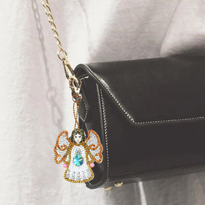 5pcs Angel DIY Keychain
